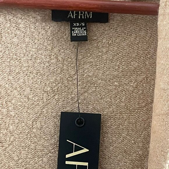 NWTs AFRM Camel Shaylee Long Cardigan Duster - Picture 5 of 13